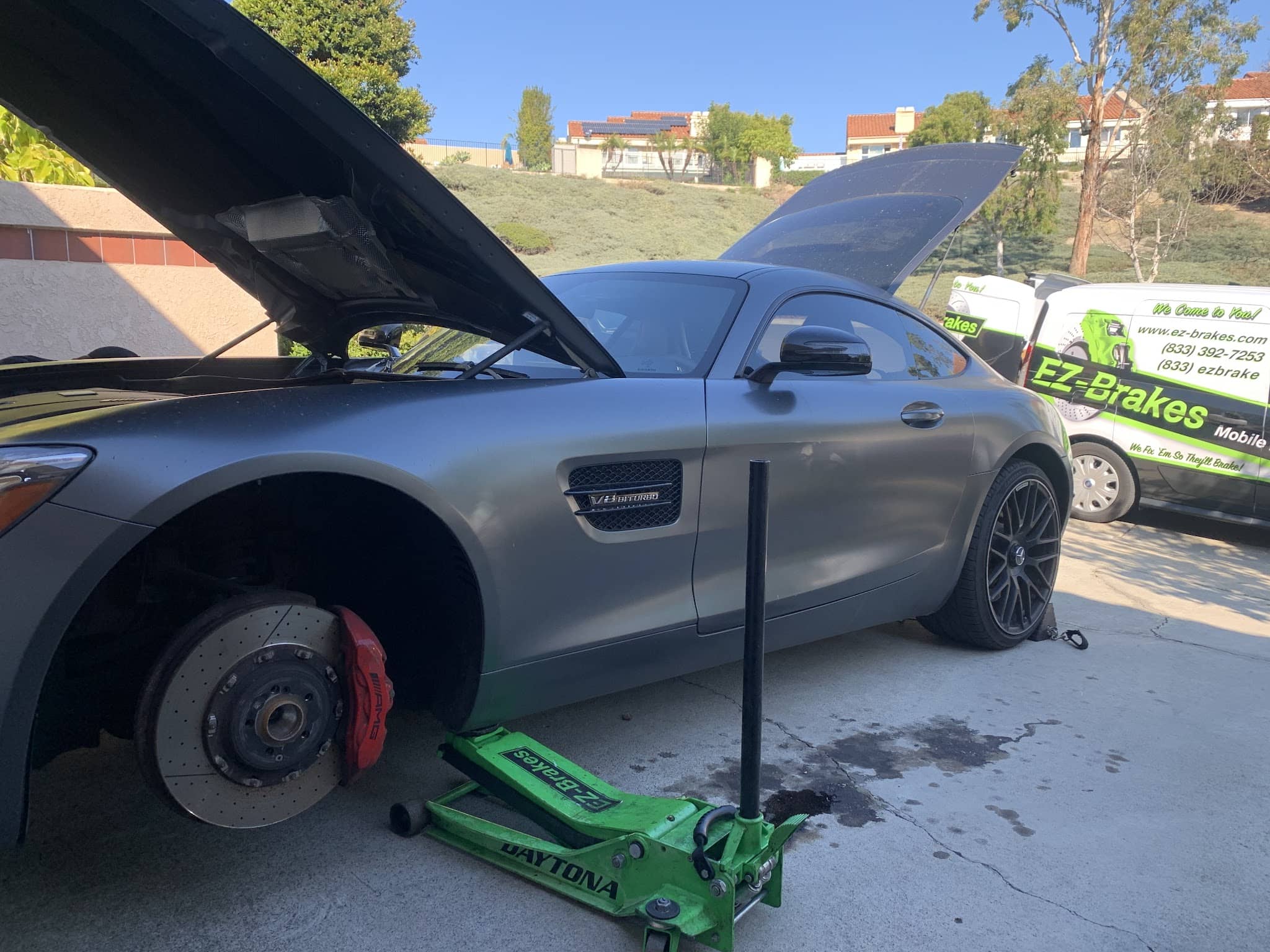brake pad replacement