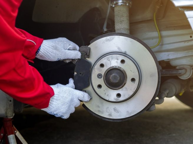brake pad replacement