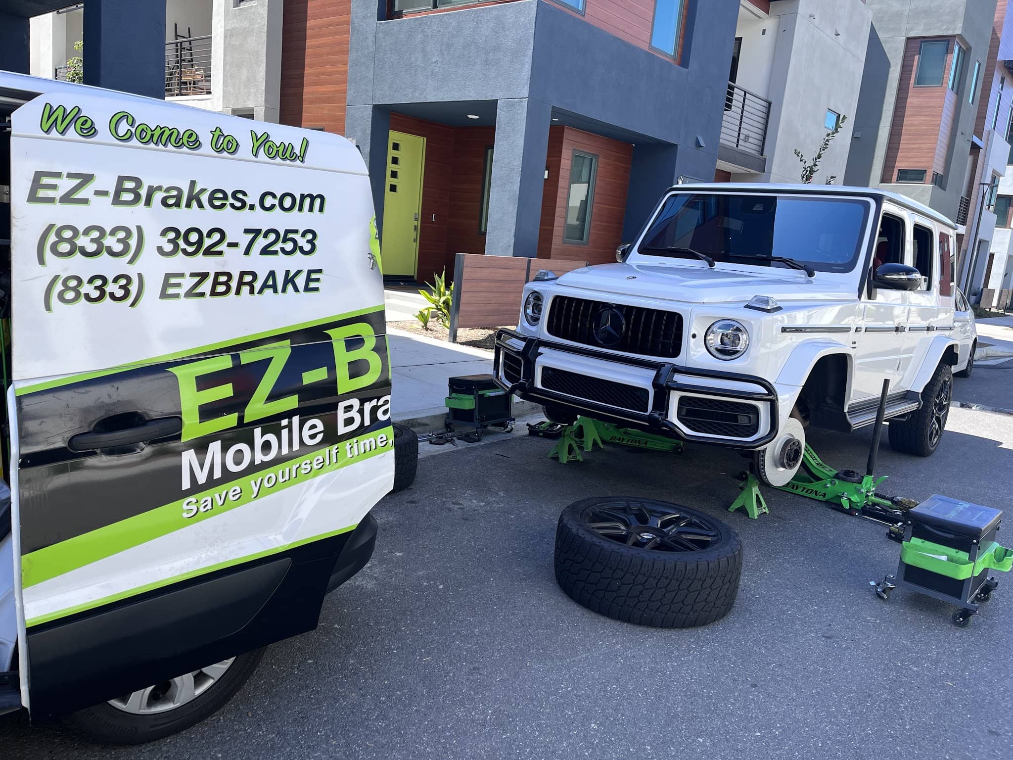 emergency brake stuck 