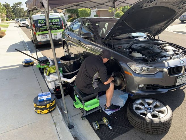 How long does brake service take